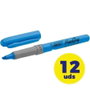 BIC Brite Liner Grip Azul (Set de 12)